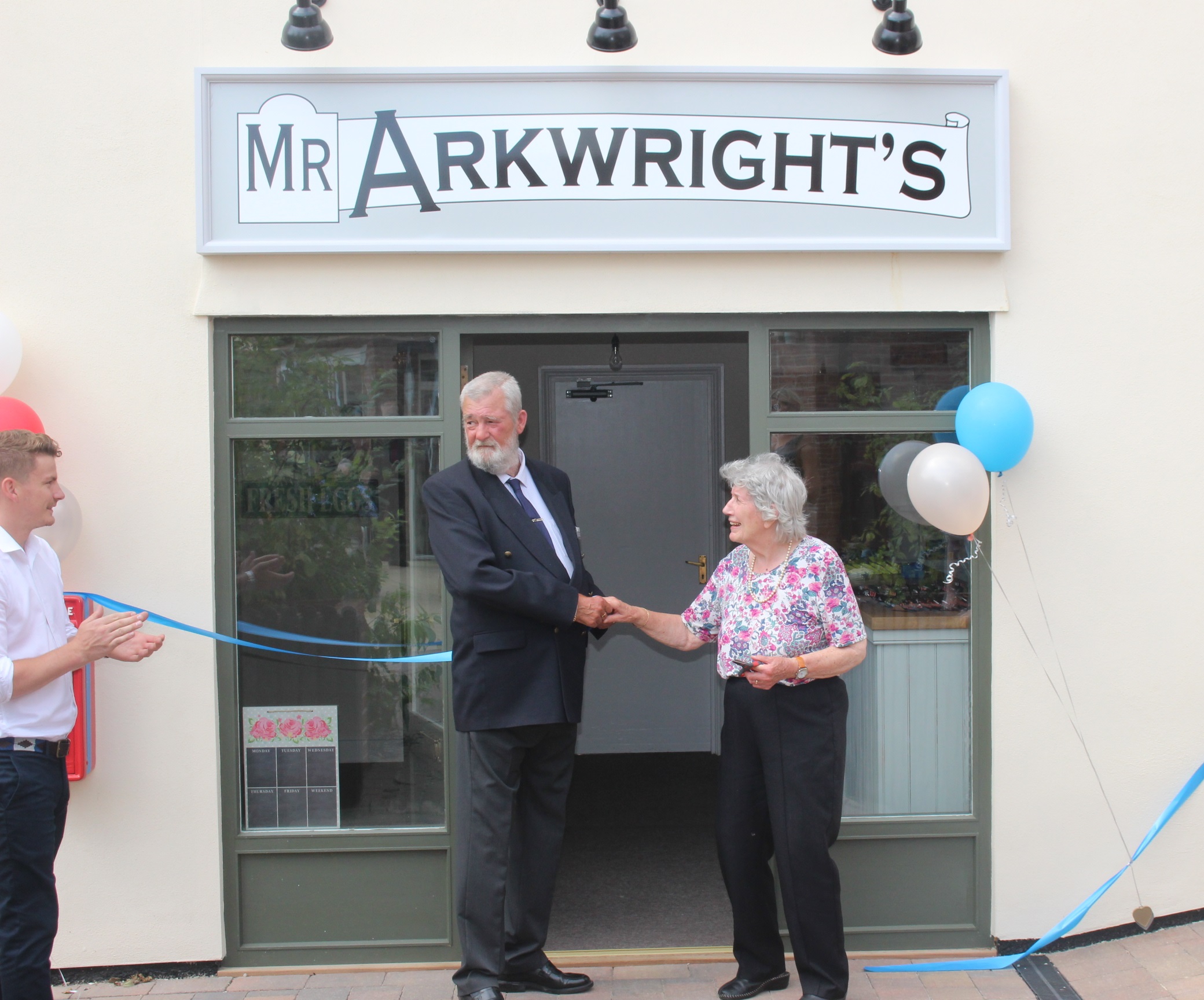 Mr Arkwright’s now open