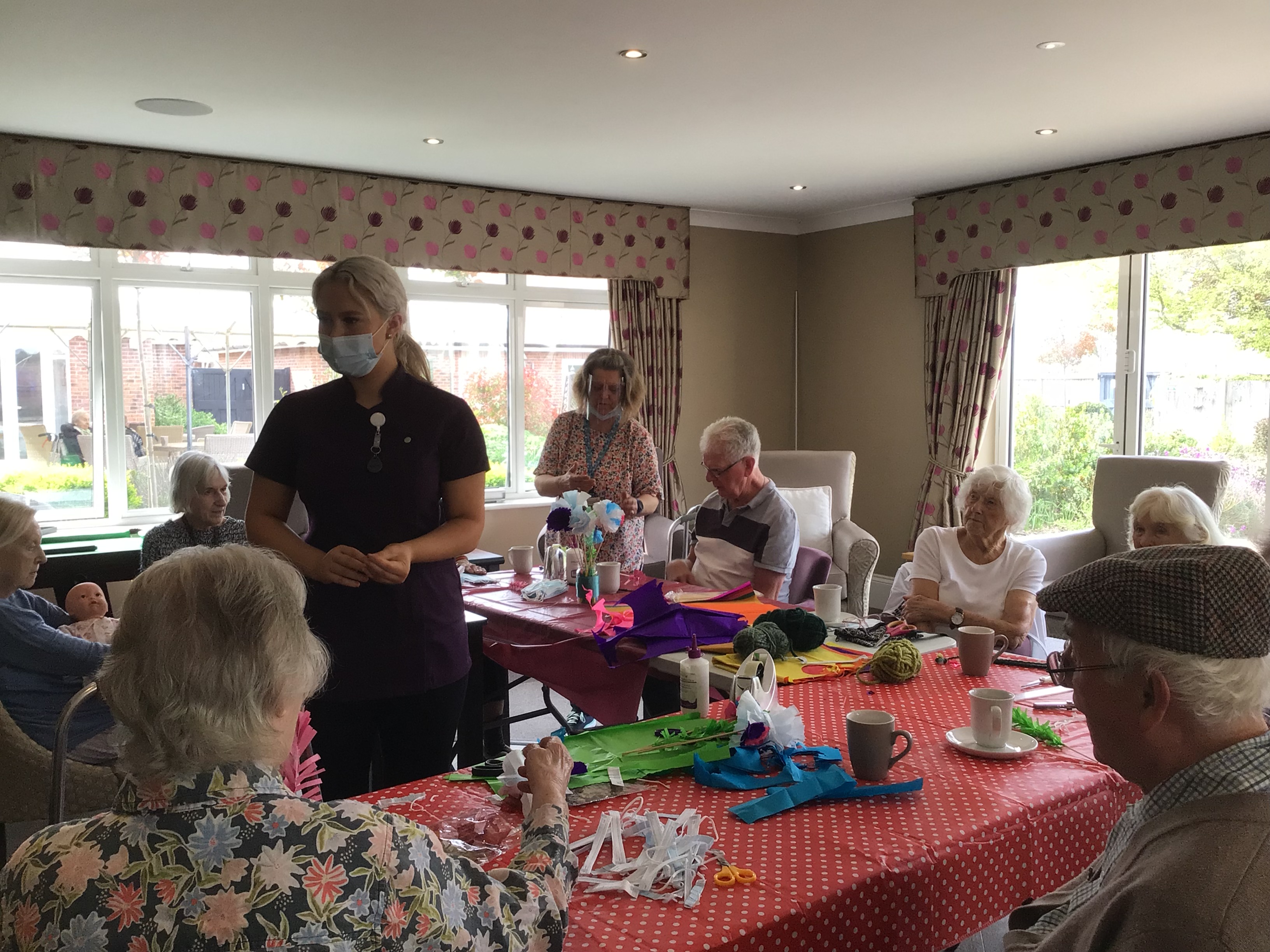 Paper Flower Crafting